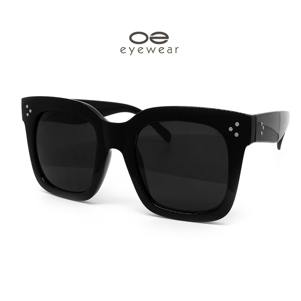 O2 Eyewear 7222 Premium Oversize Sunglasses(SBK)